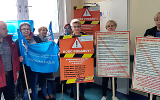 Pielęgniarki ze Szpitala Wojewódzkiego w Olsztynie kontynuują protest. Dyrekcja placówki: nie możemy zgodzić się na ich żądania Pielęgniarki ze Szpitala Wojewódzkiego w Olsztynie kontynuują protest. Dyrekcja placówki: nie możemy zgodzić się na ich żądania